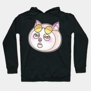 Tired cat Hoodie